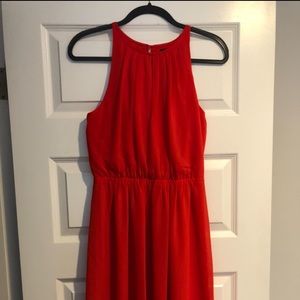 NWT Lauren Ralph Lauren A-Line Red Dress Size 4